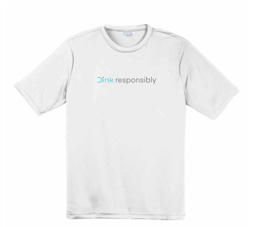 Short Sleeve Dink responsibly Tee The Dinkery Pickleball Shop 